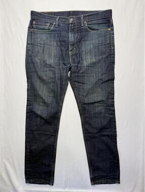 Levi's 522 Jeans Men's 33x32 Blue Slim Fit Tapered (522’s —Discontinued In 2014)
